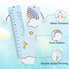 Bookmark - Vaktop 12PCS Bookmarks with Metal Charms, Book Marker with Ruler Function, Double-Sided Book Mark - for Children Teachers Students Readers Book Reading, Birthday Presents