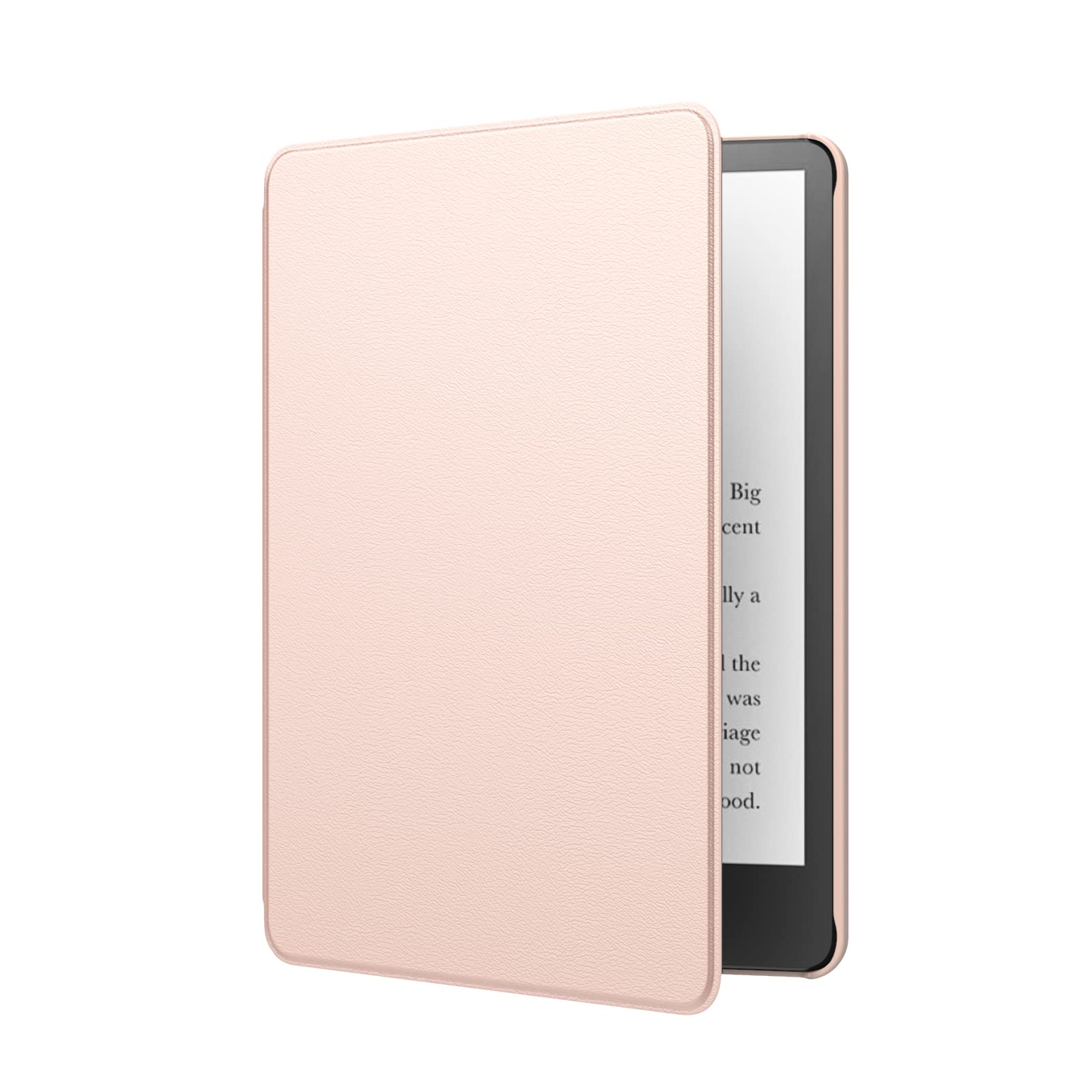 MoKo Case for 6.8 inches Kindle Paperwhite (11th Generation-2021) and Kindle Paperwhite Signature Edition, Lightweight Shell Cover with Auto Wake/Sleep for kindle Paperwhite 2021 E-Reader, Rose Gold