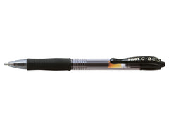 Pilot G207 Retractable Gel Rollerball 0.7 mm (Pack of 3) - Black