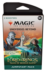 Magic: The Gathering The Lord of the Rings: Tales of Middle-earth Jumpstart Booster 2-Pack – Combine for 1 Jumpstart Deck (40 Cards, Including Lands)