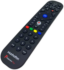 Freeview T3-R Remote Control Compatible with Manhattan Play 4K Smart Recorder