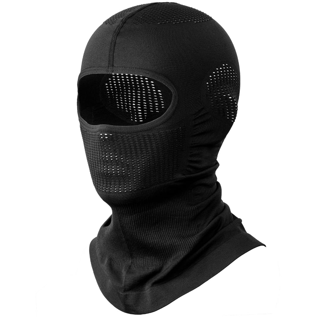 Mulor Balaclava Full Face Mask Helmet Liner for Motorbike Cycling Ski Mask for Men Women Breathable