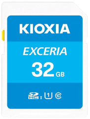 Kioxia 32GB Exceria U1 Class 10 SD card