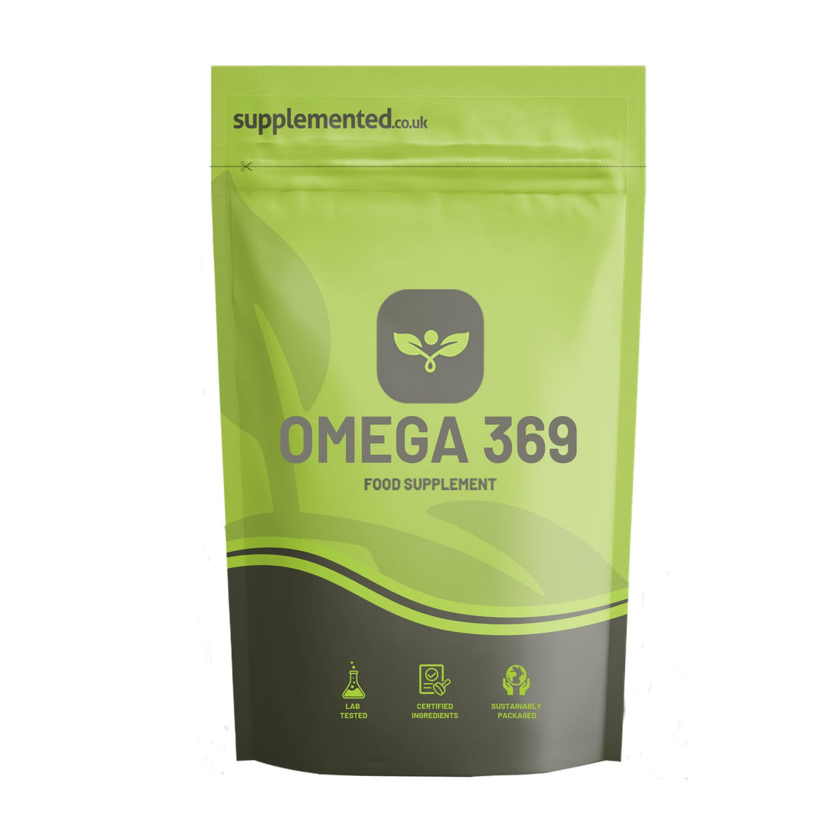 Omega 369 1000mg 90 Softgel Capsules High Strength Essential Fatty Acids Fish Oil Supplement UK Made. Pharmaceutical Grade