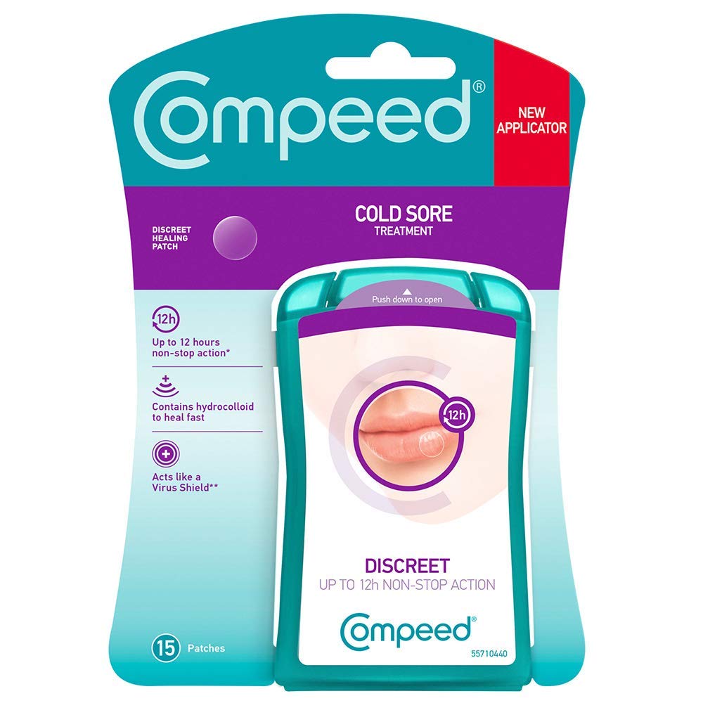 Compeed Cold Sore Discreet Healing Patch, 15 Count (Pack of 1)