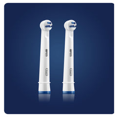 Oral-B Interspace Electric Toothbrush Head, Deep Plaque Remover, Pack of 2 Toothbrush Heads, Cleans Between Teeth, White