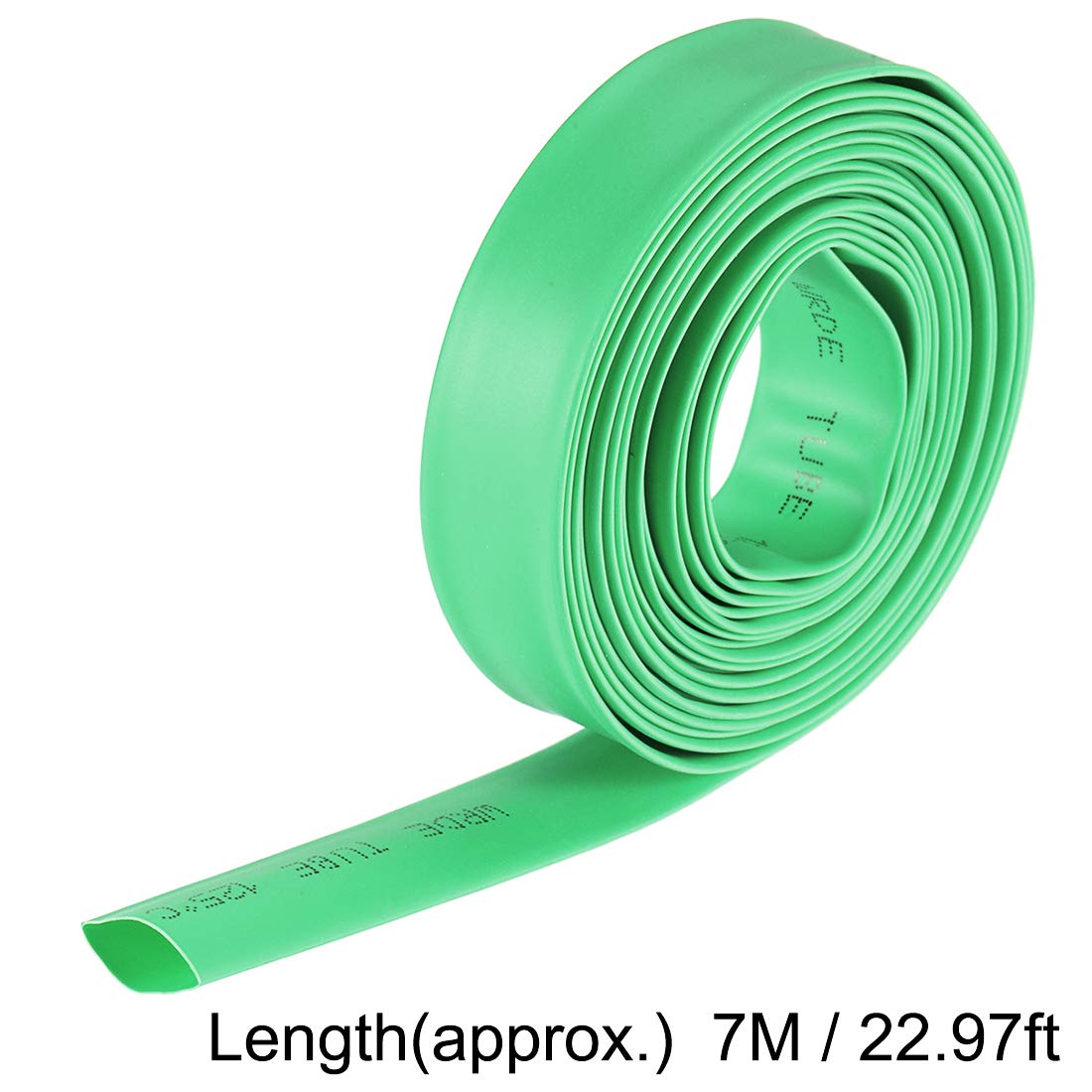 sourcing map Heat Shrink Tubing, 3/8 inches(10mm) Dia 2:1 rate Shrinkable Tube Cable Sleeve 10ft - Green