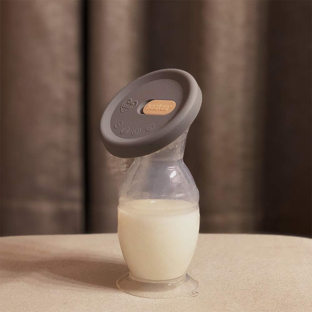 haakaa Lid New Upgrade Breast Pump Silicone Lid Fits All Haakaa Breast Pumps Generation 1/2/3 Leakproof Dustproof 100% Food Grade Silicone BPA PVC and Phthalate Free