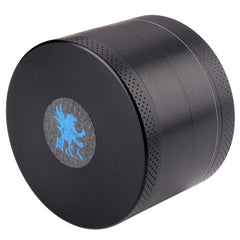 H&S Herb Grinder Metal 4 Piece 2.2 inches Pocket Grinder Spice Mini Crusher Mill with Pollen Catcher and Magnetic Lid