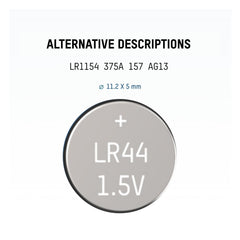 HyCell LR44 A76 Alkaline 1.5v Button Cell Batteries x 4