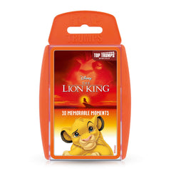 Top Trumps Disney The Lion King Specials Card Game, play with 30 memorable moments from the presentation of Simba to No Worries, educational gifts and toys for boys and girls aged 6 plus