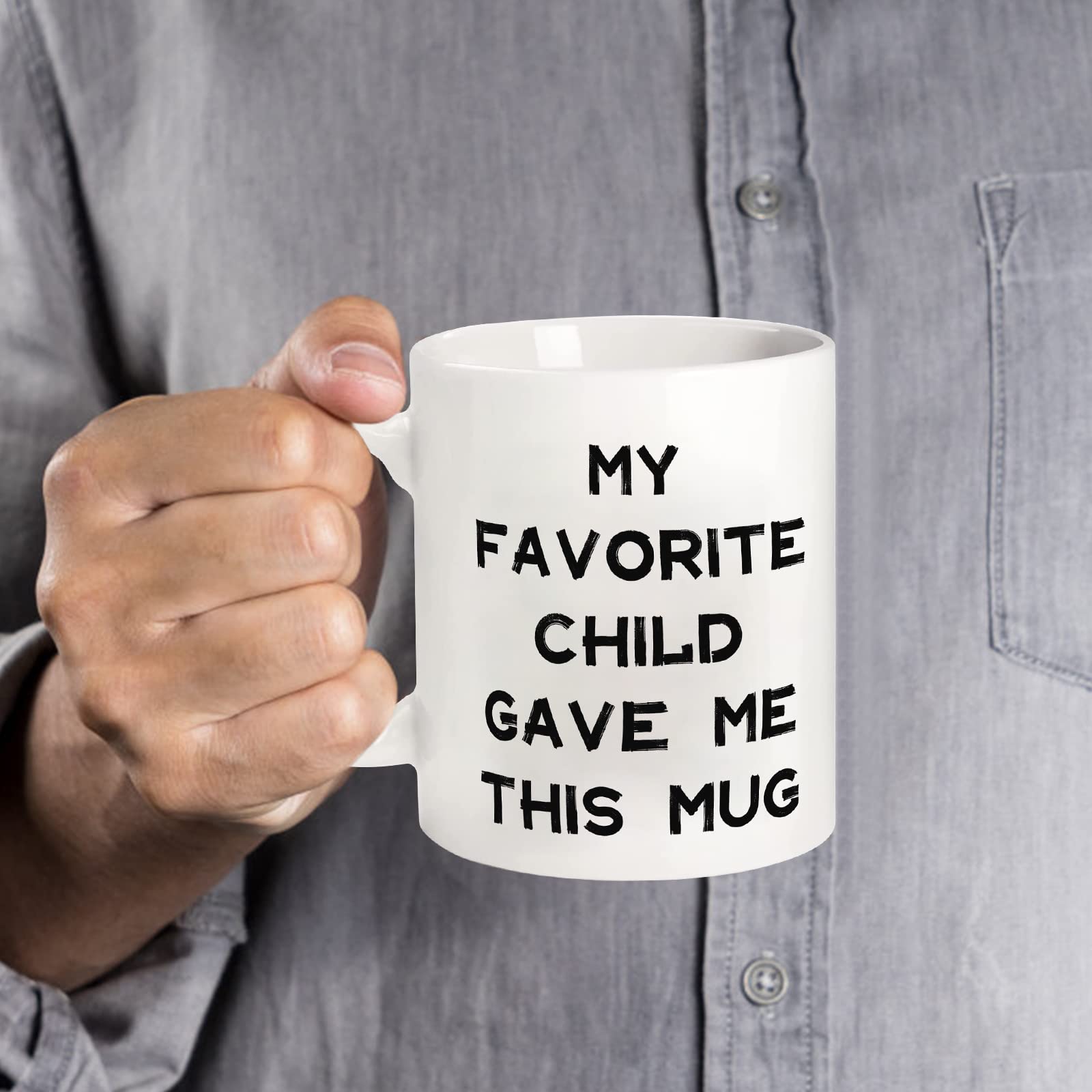 Fathers Day Mug Gifts for Dad from Daughter Son, 330ml Funny Mug Gifts for Dad Grandpa Men, Dad Gifts for Fathers Day Christmas Birthday Anniversary