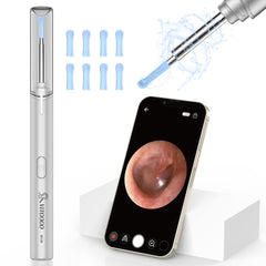 VITCOCO Otoscope Ear Camera, Ear Wax Removal Kit Camera 1920P FHD Wireless Smart Visual Ear Cleaner, 3.9mm Ear Endoscope Camera for iPhone, Ipad & Android Smart Phones