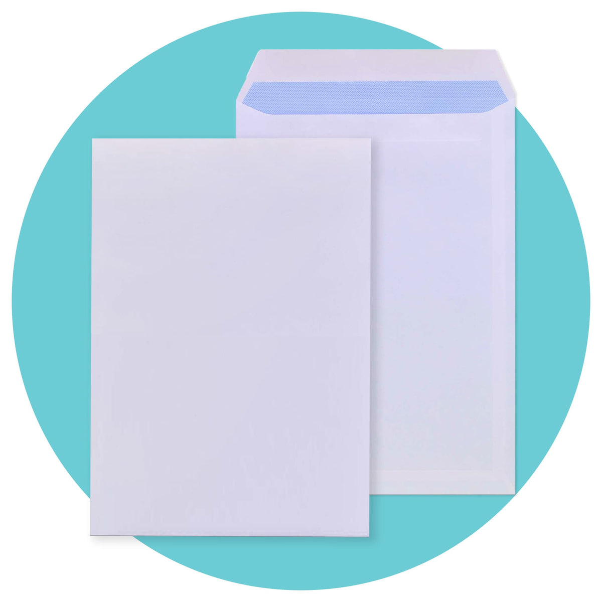 Triplast 50 x C5 White Self Seal Security Envelopes (Size: 229x164mm)   Fully Opaque, Self Sealing & Printer Safe Mailing Paper Envelopes   Ideal for Everyday Home, Office & Commercial Use