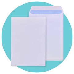 Triplast 20 x C5 White Self Seal Security Envelopes (Size: 229x164mm)   Fully Opaque, Self Sealing & Printer Safe Mailing Paper Envelopes   Ideal for Everyday Home, Office & Commercial Use