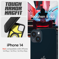 Spigen Tough Armor MagFit Case Compatible with iPhone 14 - Black