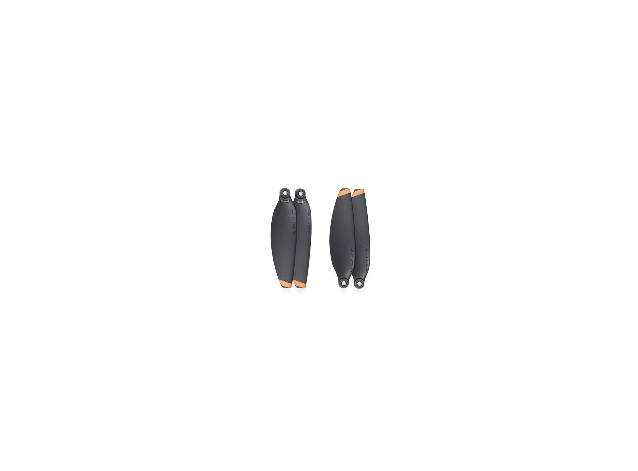 DJI Mini 2/Mini SE Set of Propellers - Spare Part for Drone, Silent Flight Accessory, Sold Per Pair - Black