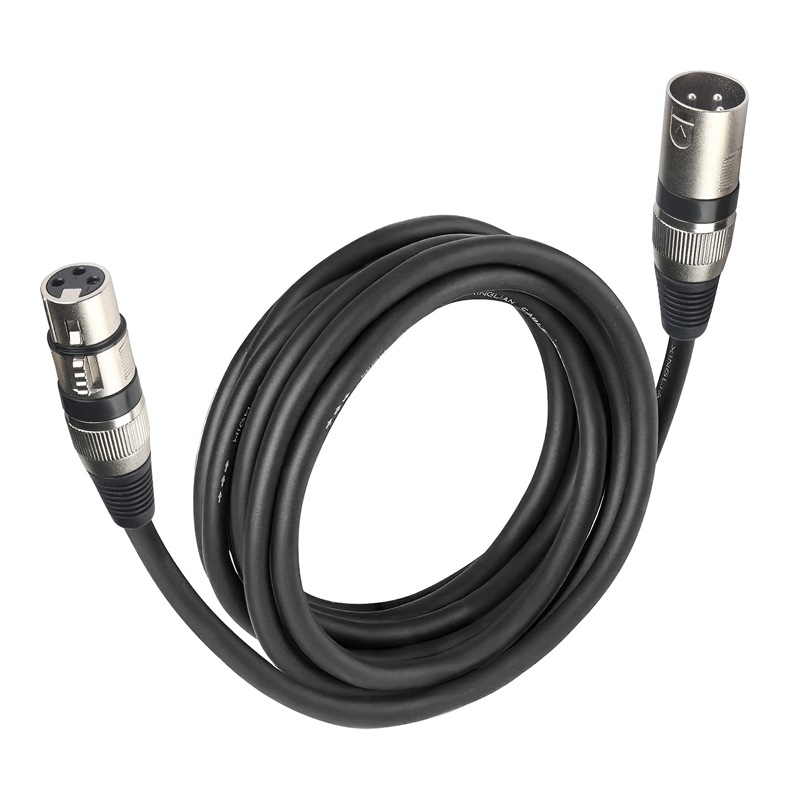 3 Pin Dmx Cable Dmx Lighting Cable, Dmx Cables 3m 10ft Female to Male XLR Cable, Mic Leads XLR Cables XLR Wire for Stage Lights or DJ Mixer System Dmx Wire Signal Connection