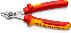 Knipex Electronic Super Knips® VDE insulated with multi-component grips, VDE-tested 125 mm (self-service card/blister) 78 06 125 SB