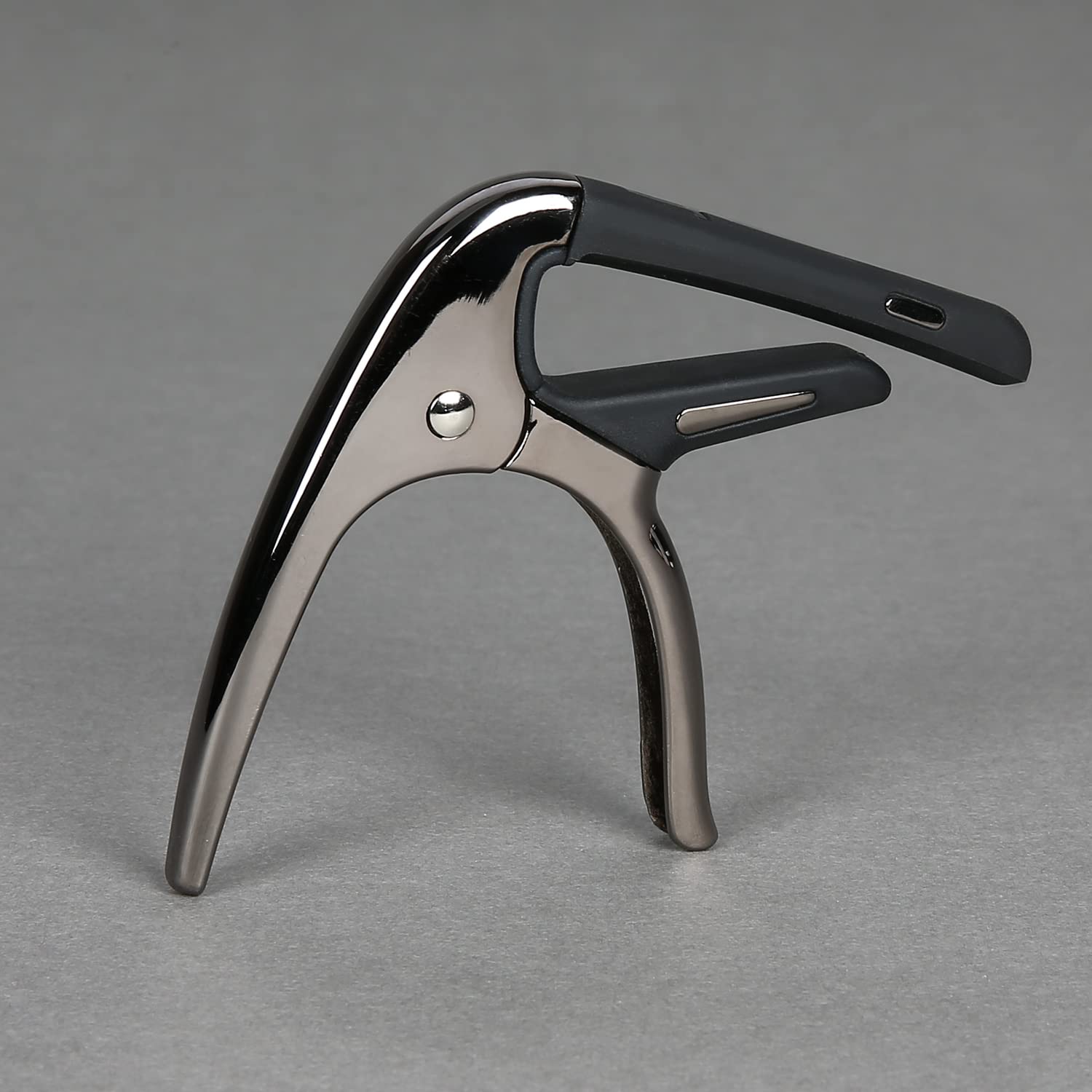 SGPRO Capos for Acoustic Guitars, Electric Guitars and Ukulele, Superior Zinc Alloy and Silicone Made (Minimal Black)