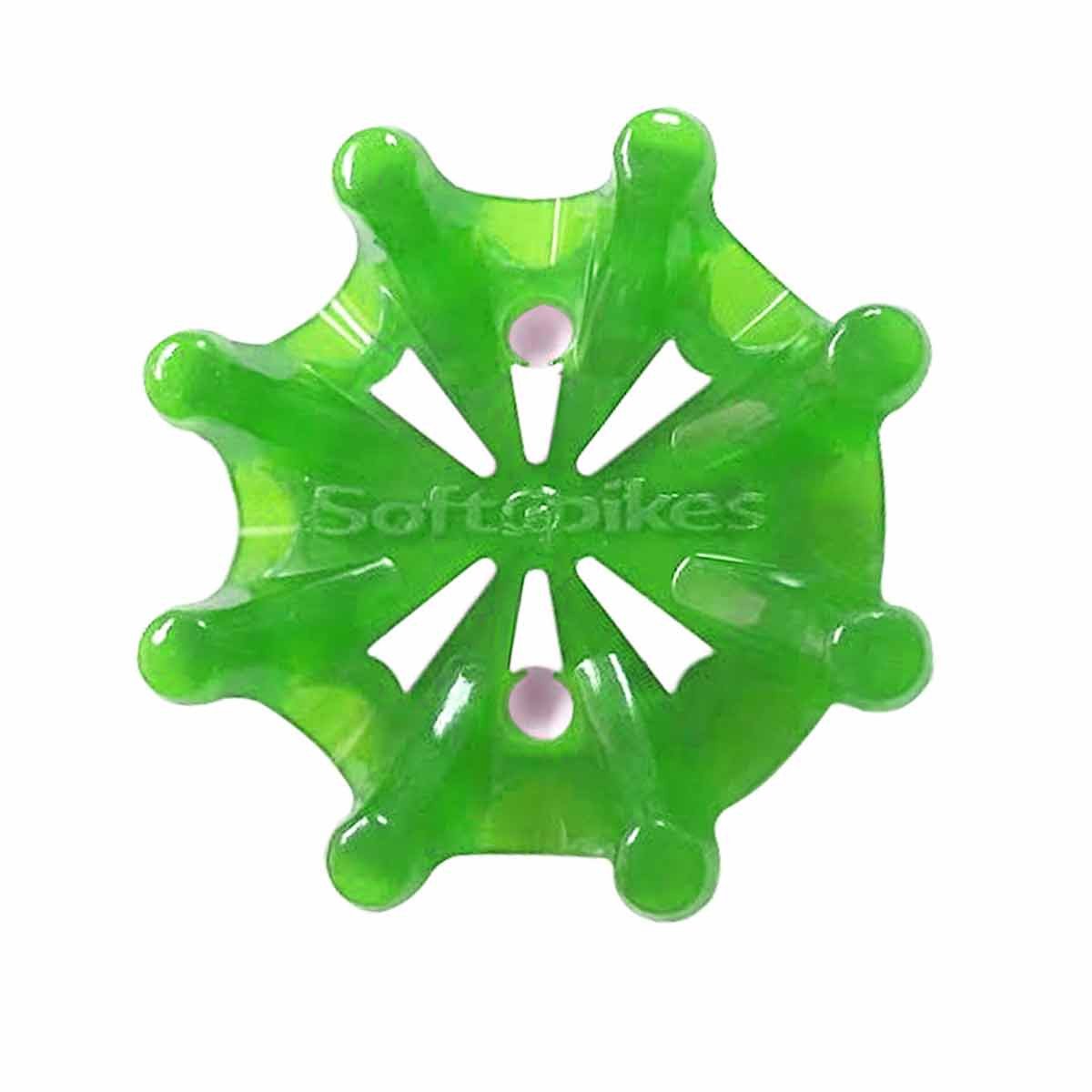 SOFTSPIKES Golf Spikes Pulsar Fast Twist 3.0 Green, Slime/ White, Bag Of 1 Set EU