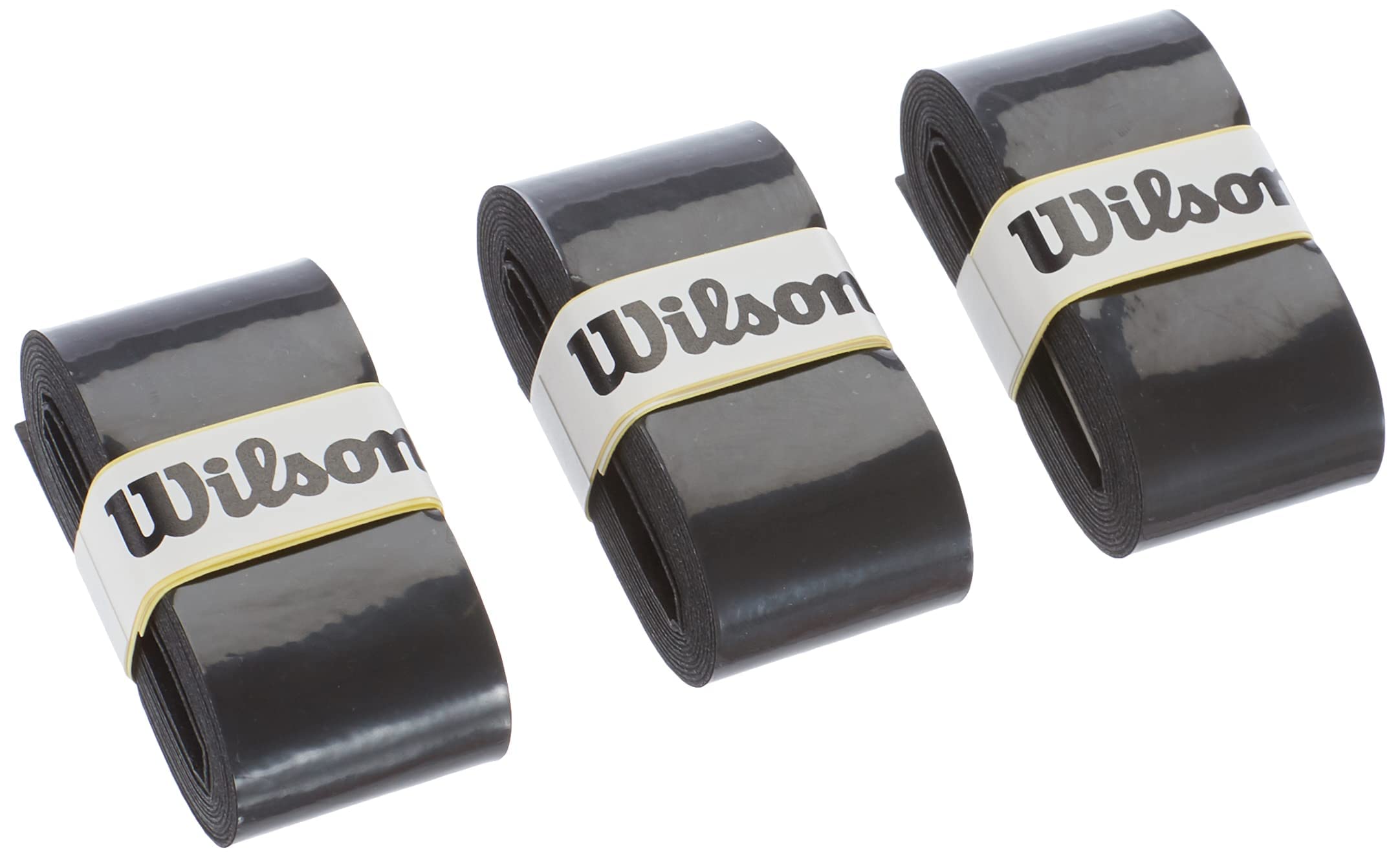 Wilson Unisex Pro Comfort Tennis Racket Overgrip, Black, Pack of 3 UK