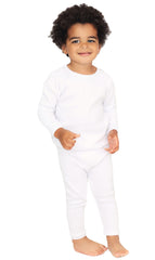 DreamBuy 20 Colours Ribbed Pyjama/Tracksuit/Loungewear Unisex Boys And Girls Pyjamas Baby Clothes Pyjamas For Women And Mens Pyjamas (L, White)