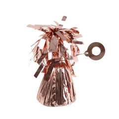 Amscan 991365-199 - Rose Gold Fringed Foil Balloon Weight - 170g