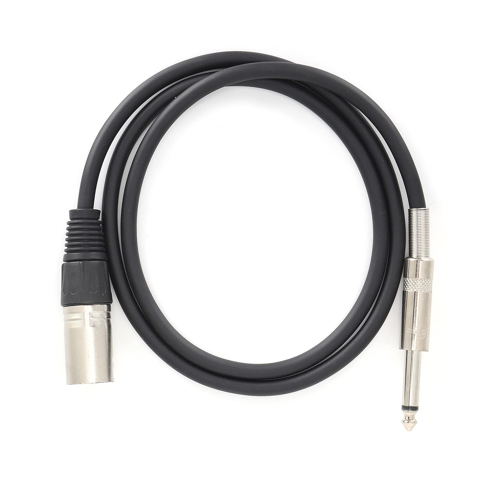 XLR Male to 1/4 Inch (6.35mm) TRS Jack Lead Balanced Signal Interconnect Cable 1/4 inches to XLR Patch Cable for Microphone Speaker Stage DJ(300CM)