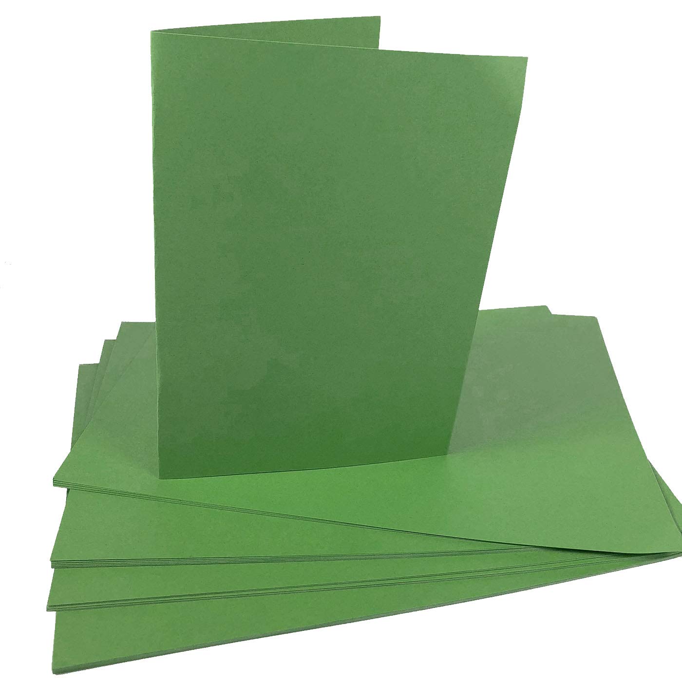 A4 Green Card Paper Printer - 160gsm 40 Sheets - Coloured Craft Card - Suitable for Craft, Printing, Copying, Photocopiers