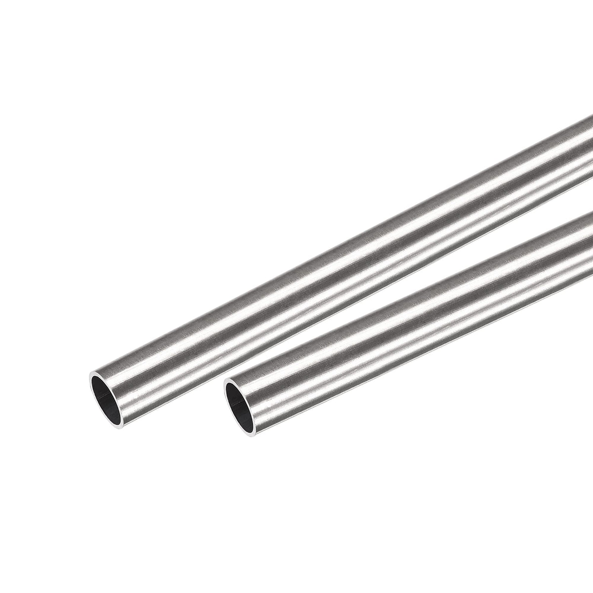 sourcing map 304 Stainless Steel Round Tube 12mm OD 0.5mm Wall Thickness 300mm Length 2 Pcs