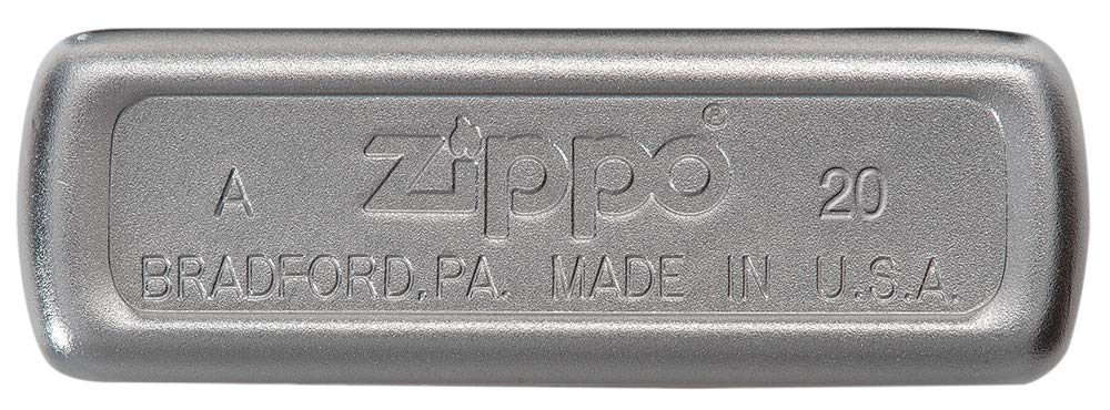 Zippo Satin Chrome Lighter