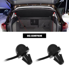 SG Store 2PCS Car Rear Parcel Shelf Strap 13367836 Compatible with CORSA D CORSA E 5 Door Accessory Car Interior Fittings Replacement Parts Black