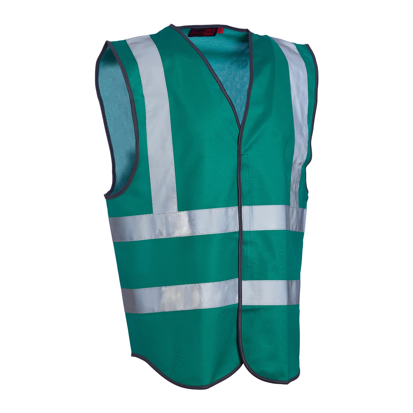 Blackrock Hi Vis Vest, Green Hi Viz Jacket, Reflective Jacket, High Vis Vests, PPE Clothing, Hi-Vis, Hivisible, Cycling, Security Vests, Mens Womens Childs Kids Boys Girls, Running Vest - Size Small