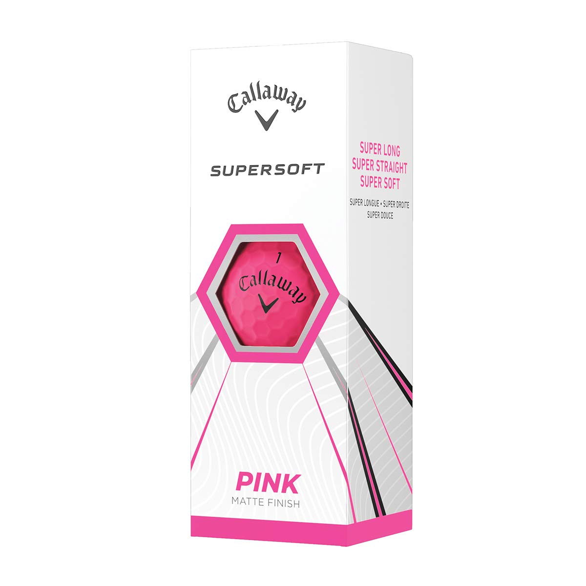 2021 Callaway Supersoft Golf Balls, Pink