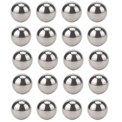 Precision Steel Bearing Balls 1/4 inches 3/4 inches 5/16 inches 1/8 inches 3/8 inches 5/8 inches 7/16 inches 9/16 inches 1/2 inches 5/32 inches Solid Carbon Steel Balls G25 Bearing Steel Ball 20pcs