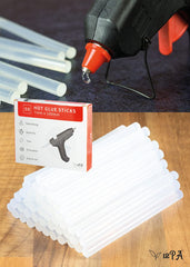 7mm   Glue Stick   Glue Sticks for Glue Gun   50 pcs   7mm x 100mm   Hot Glue Gun Sticks