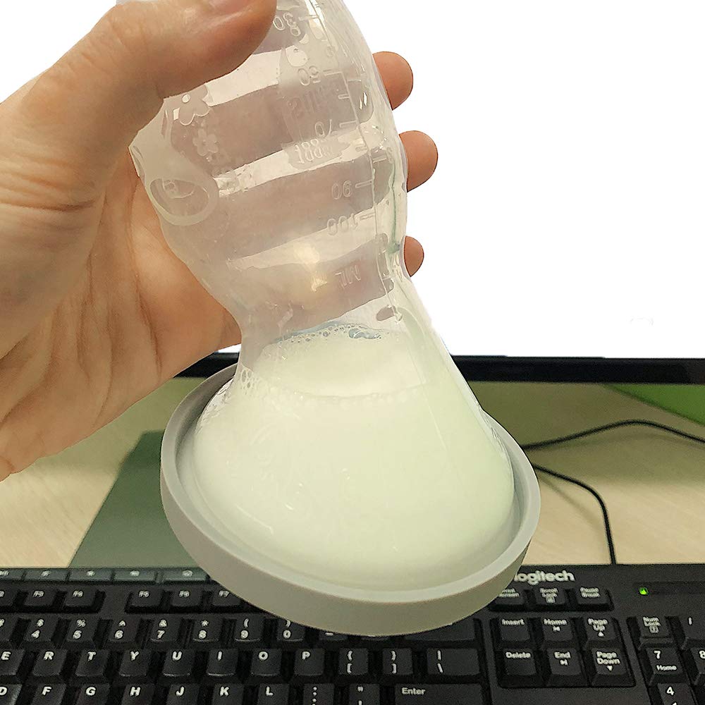 haakaa Lid New Upgrade Breast Pump Silicone Lid Fits All Haakaa Breast Pumps Generation 1/2/3 Leakproof Dustproof 100% Food Grade Silicone BPA PVC and Phthalate Free