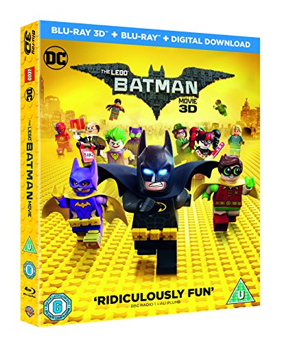 The LEGO Batman Movie [Blu-ray 3D and Blu-ray and Digital Download] [2017]