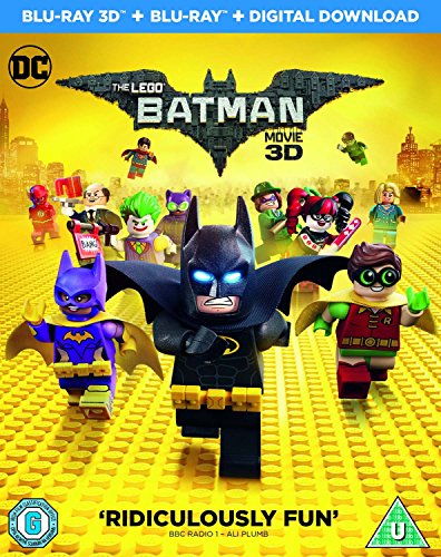 The LEGO Batman Movie [Blu-ray 3D and Blu-ray and Digital Download] [2017]