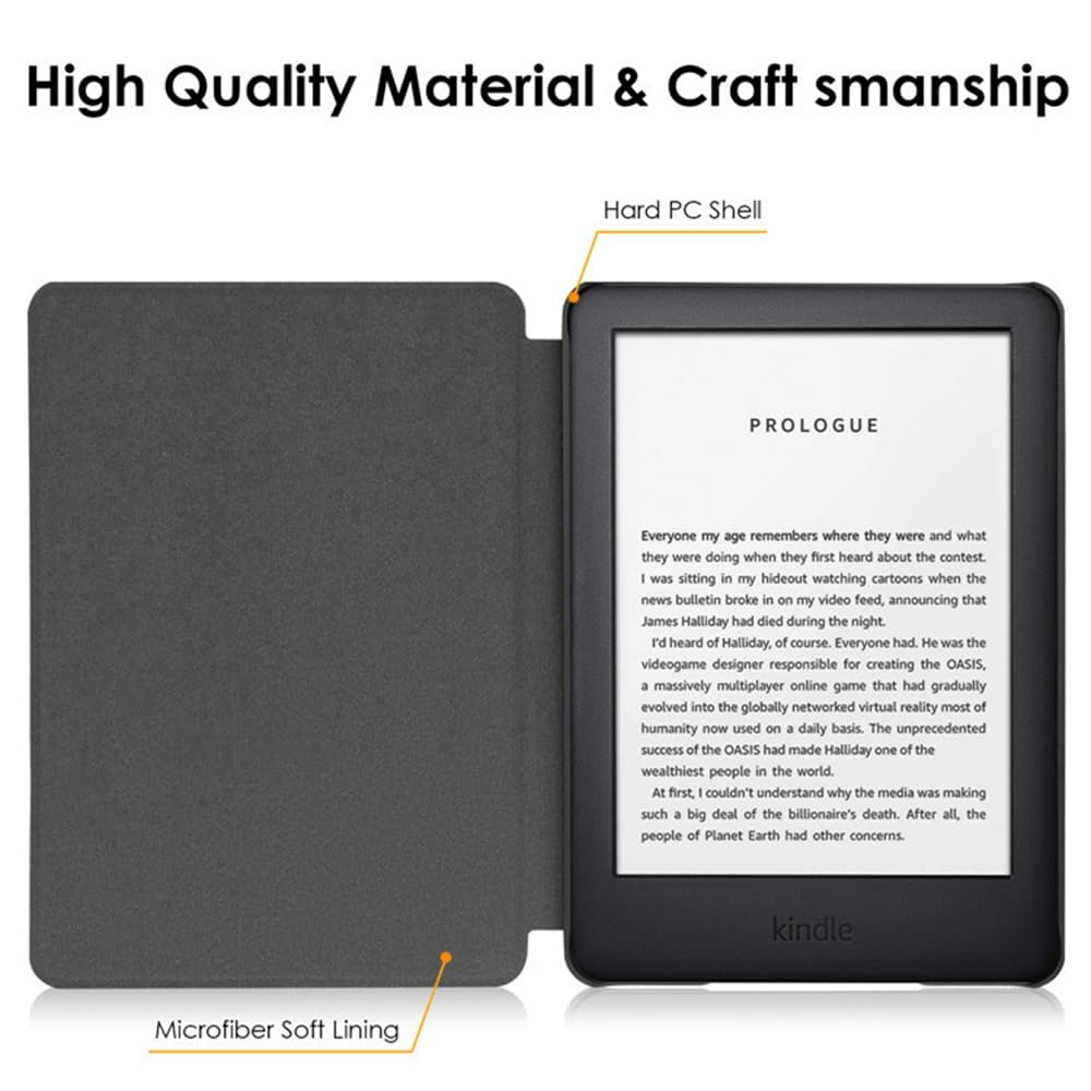 Flyorigin Case Kindle Paperwhite 11th Generation 2021 Premium PU Leather Case For 6.8 inch Kindle Paperwhite (M2L3EK /M2L4EK) Lightweight Paperwhite Cover Case