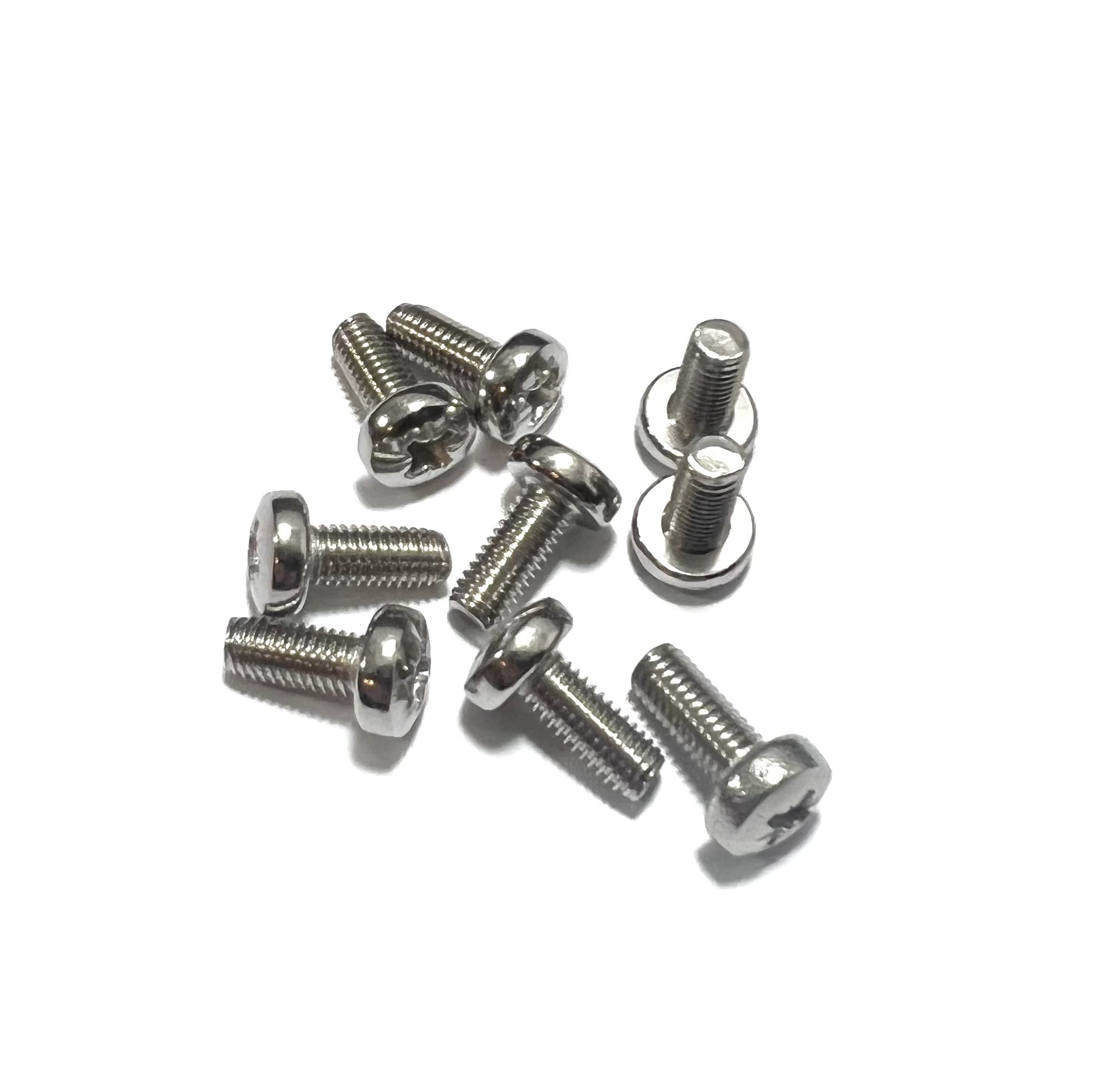 M4 (4mm x 45mm) Pozi Pan Head Machine Screws - A2 Grade Stainless Steel (Pack of 20)