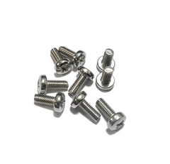 M4 (4mm x 10mm) Pozi Pan Head Machine Screws - A2 Grade Stainless Steel (Pack of 20)