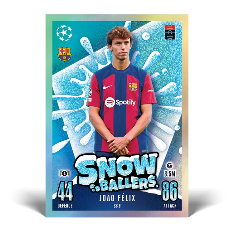 Topps Match Attax 23/24 - Update Mega Multipack #3-41 Match Attax cards including 16 New Snow Baller Cards and an exclusive Snow Baller Randal Kolo Muani Limited Edition card!