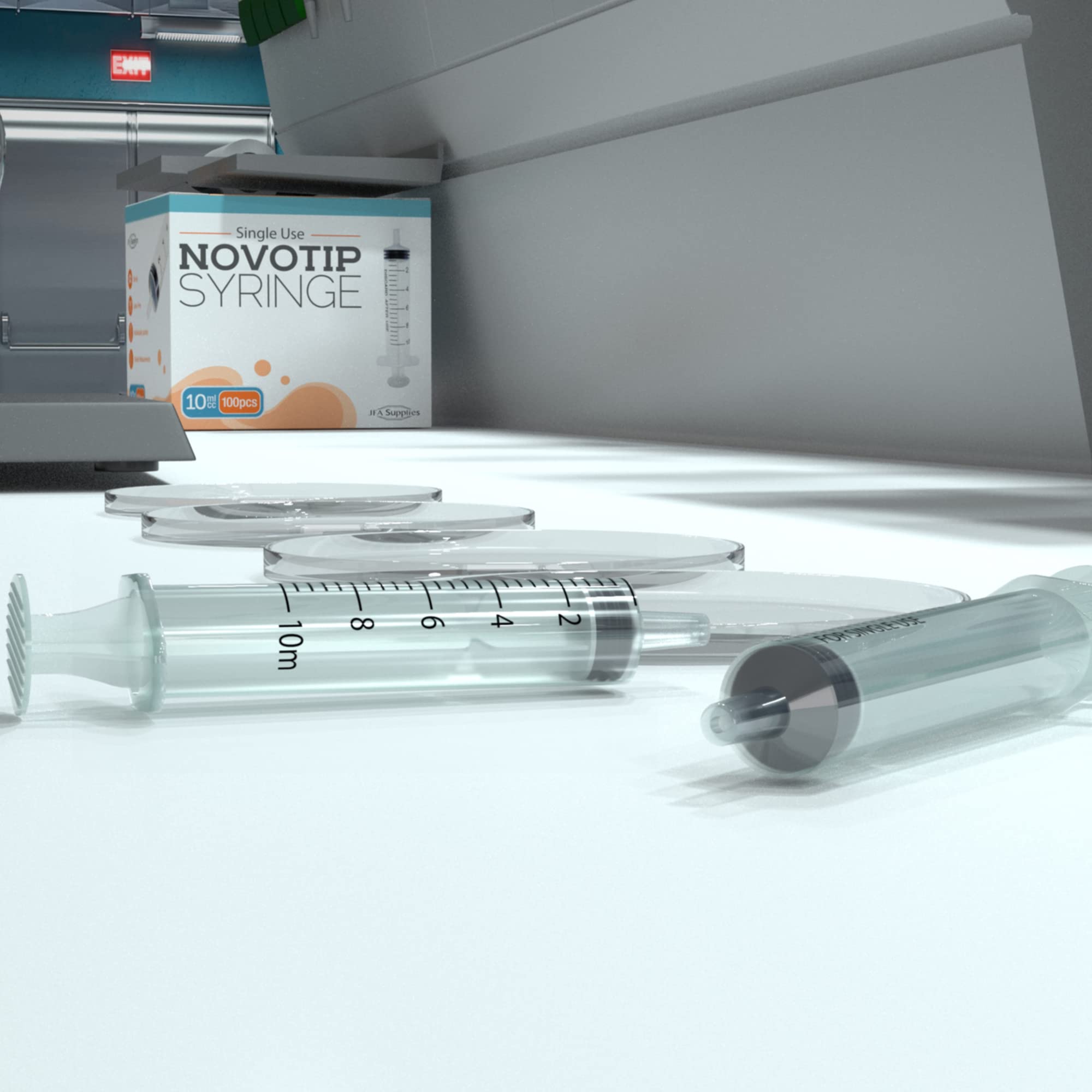 Novotip 10ml Syringe - Box of 100