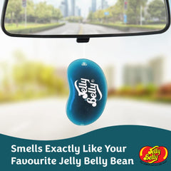 Jelly Belly Car Air Freshener - Blueberry 3D Hanging Freshener. Car Scent Lasts Up To 30 Days, Air Freshener Car, Home or Office. Genuine Jelly Belly Car Air Fresheners for Women, Men and Kids