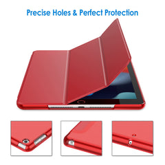 JETech Case for iPad 9/8/7 (10.2-Inch, 2021/2020/2019 Model, 9th/8th/7th Generation), Auto Wake/Sleep (Red)