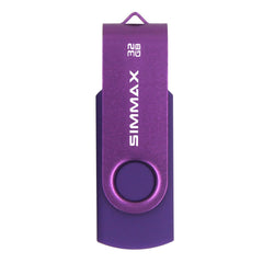 SIMMAX 32GB USB Flash Drives 3 Pack 32GB Memory Stick Swivel Design Thumb Drive USB Stick (32GB Purple Blue Green)