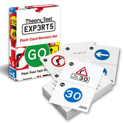 Theory Test Experts 128 Road Signs Flash Cards 2024 UK - Driving Instructor Approved - Driving Test Gifts For Teenage Boys & Girls 16-18 Years - Learner Driver Gifts 17th Birthday