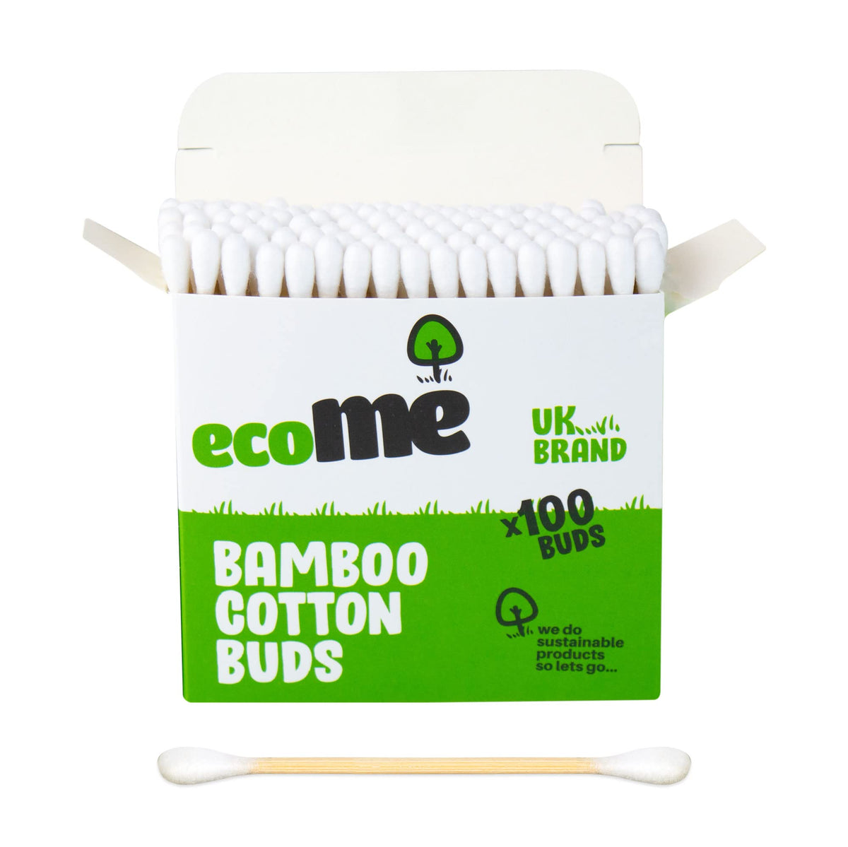 100 Bamboo Cotton Buds   Cotton Buds   Ear Cotton Buds   Qtips   Cotton Swabs